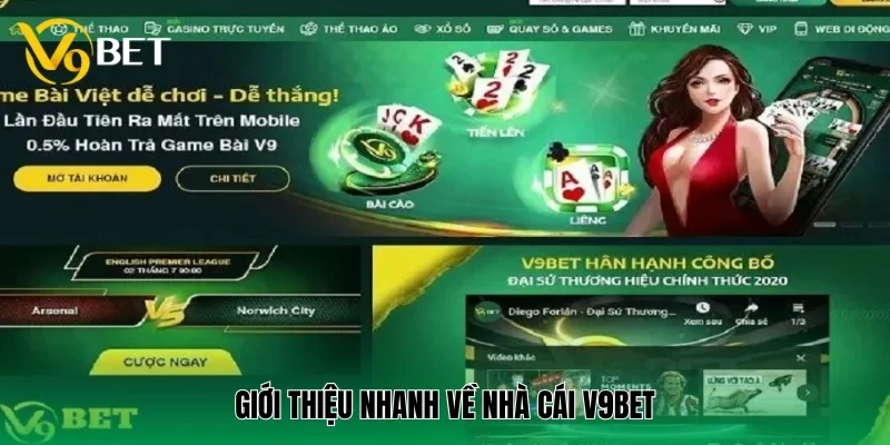 V9BET 23 Giới thiệu nhanh về nhà cái V9BET